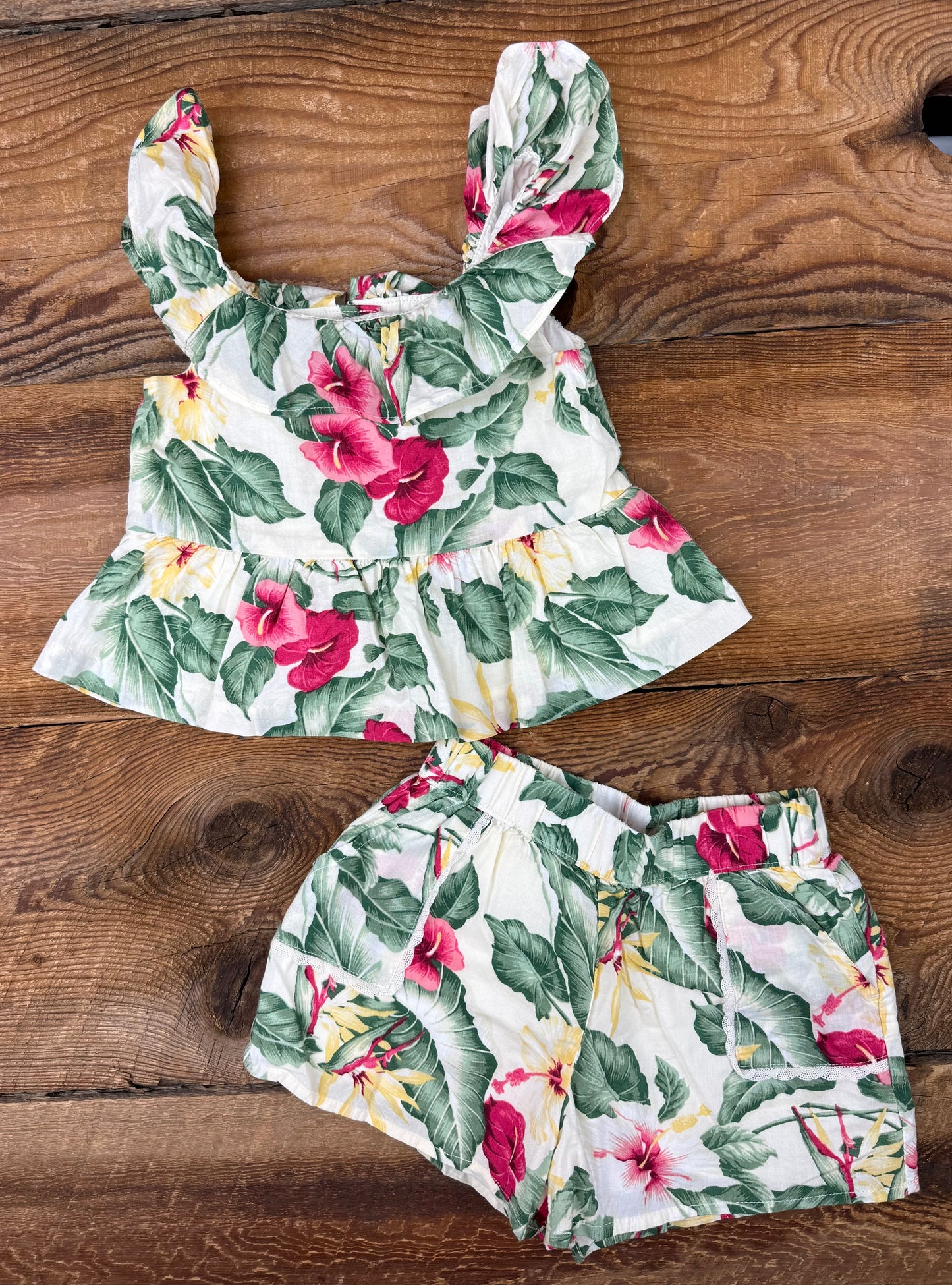 Janie & Jack 3T Hawaiian Outfit