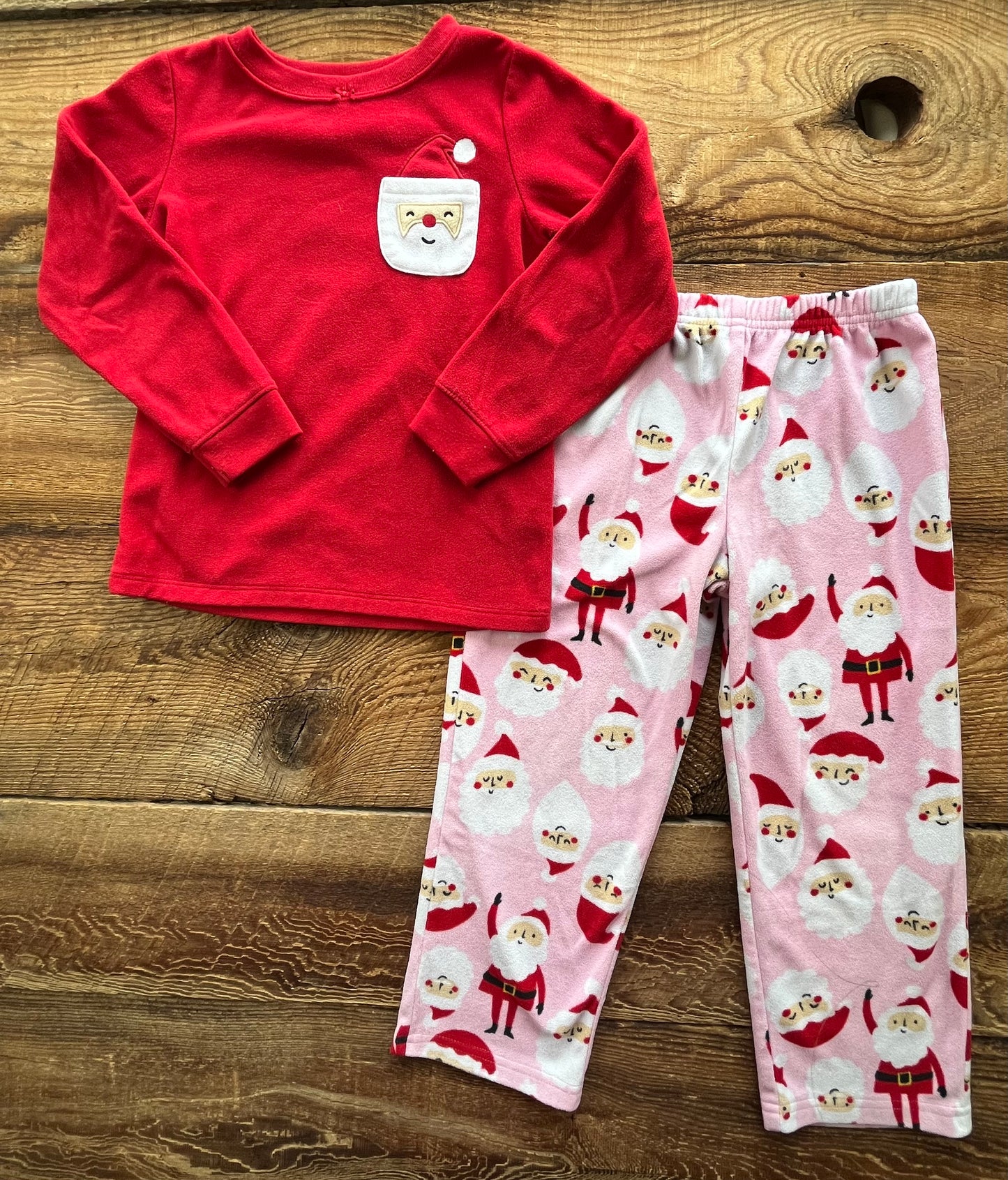 Carter’s 5T Fleece Santa Pajamas