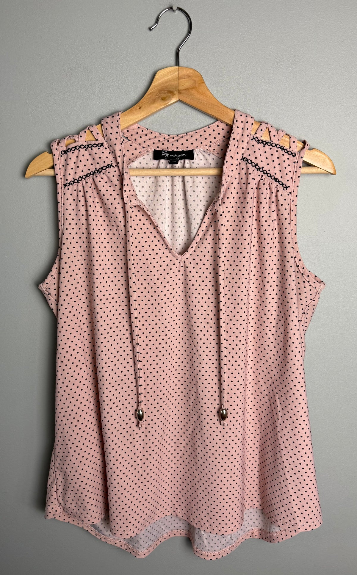 Lily Morgan Women’s Large Polka Dot Shirt