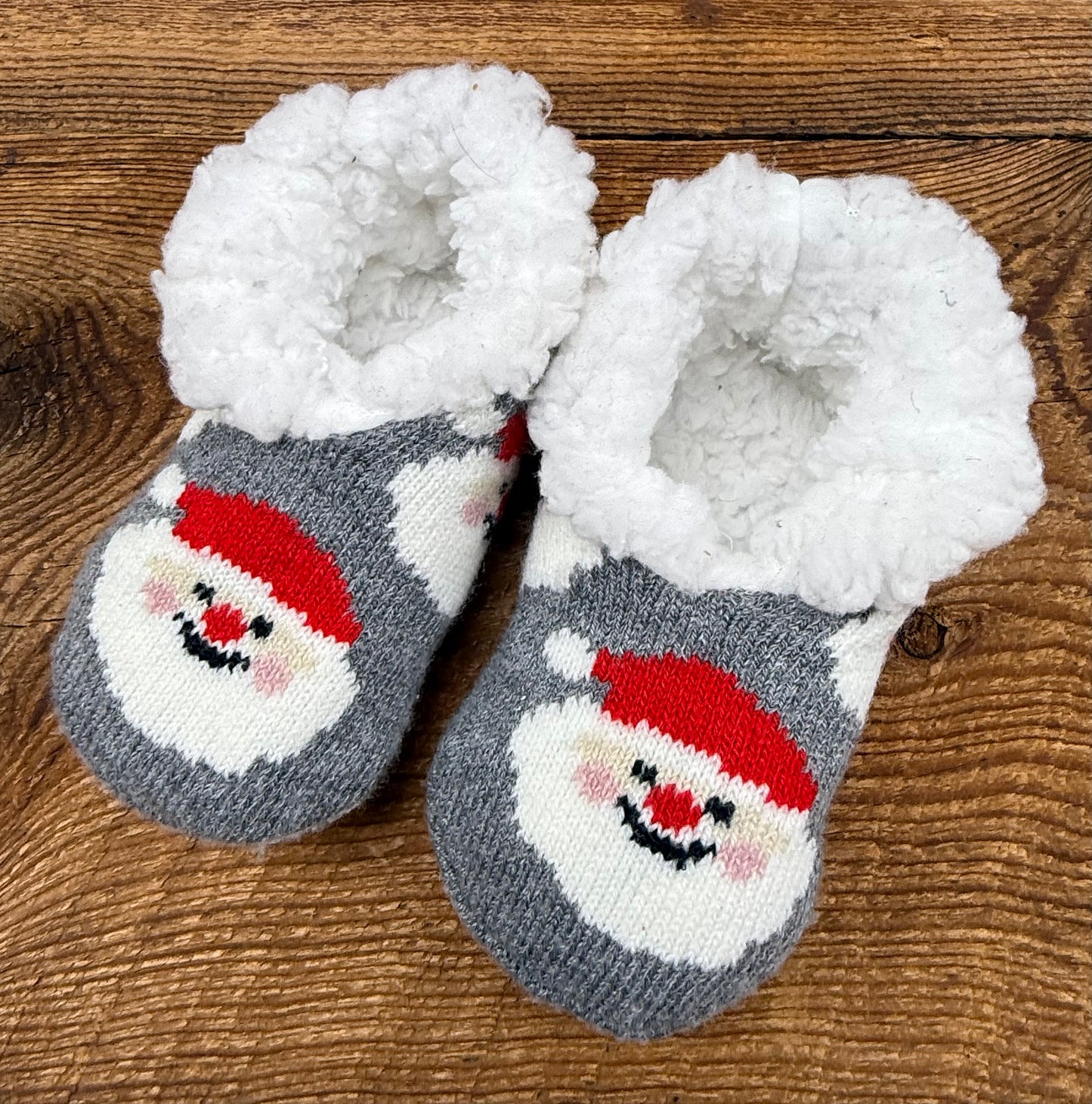 Infant Santa Slippers