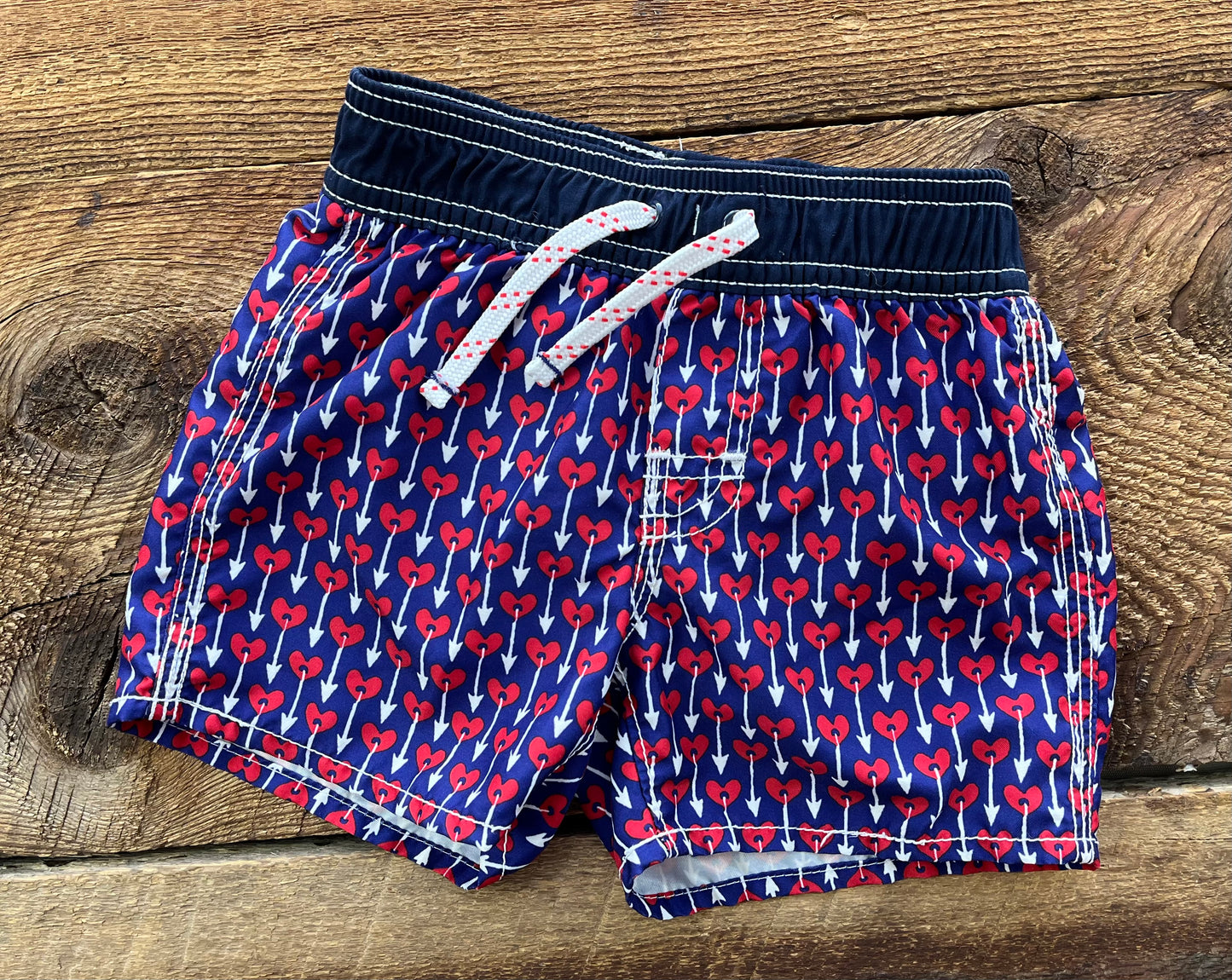 Gap 12-18M Cupid’s Arrow Swim Shorts