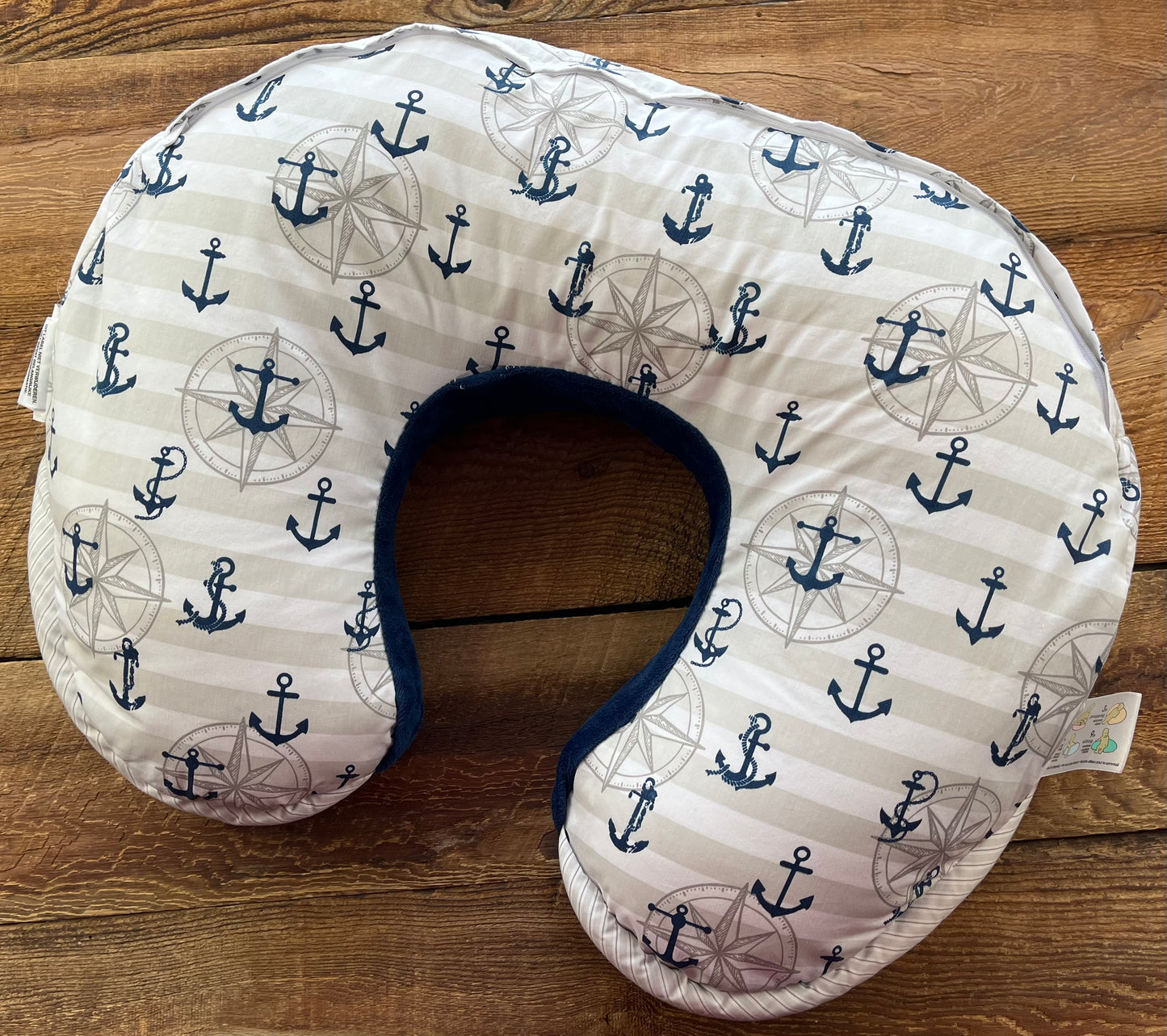 Boppy Luxe Nautical Nursing Pillow- PICKUP ONLY