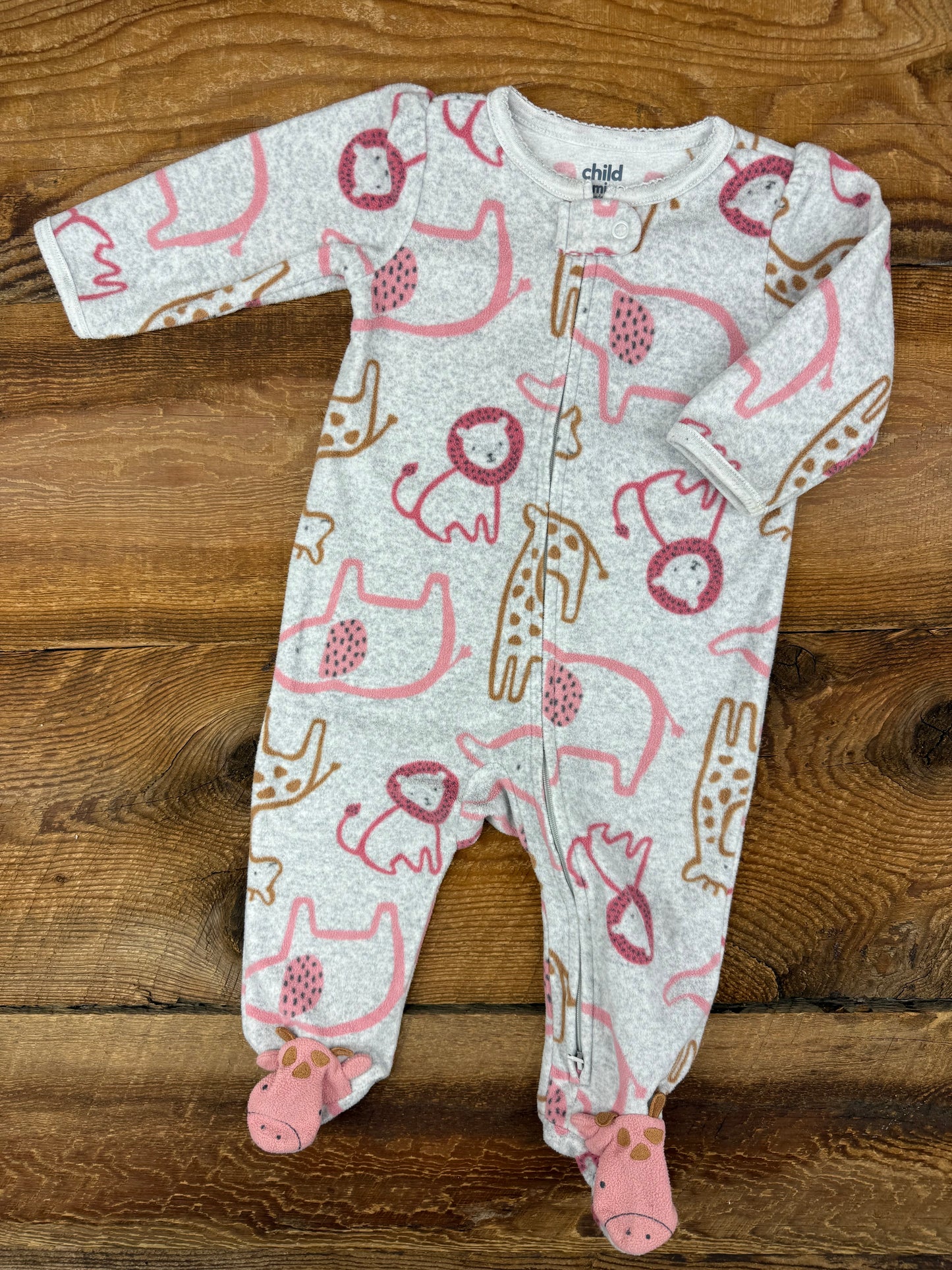 Child Of Mine 3-6M Fleece Sleeper