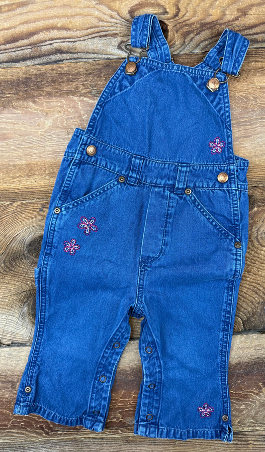 Gap 12-18M Vintage Overalls