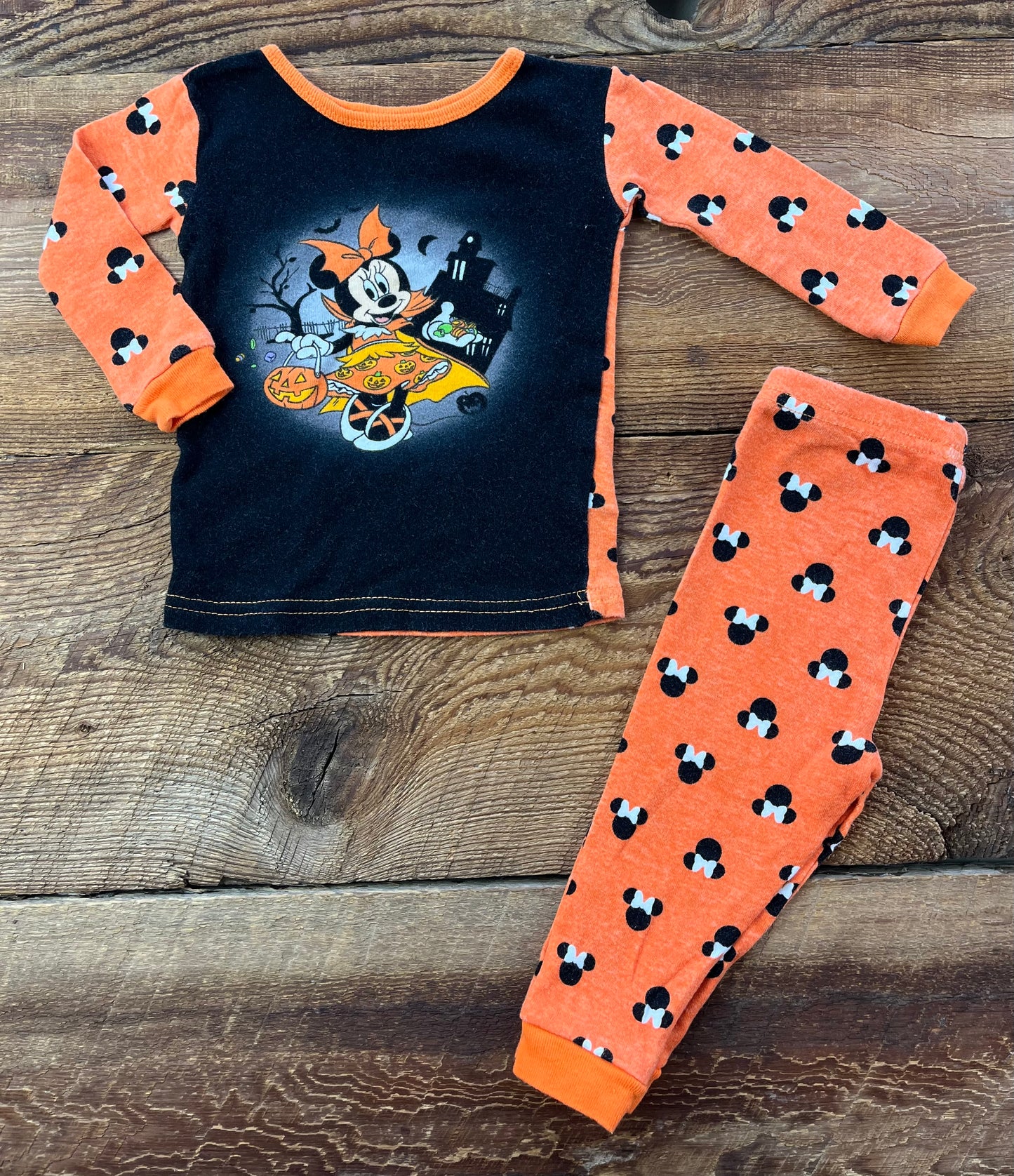 Disney 12M Halloween Pajamas