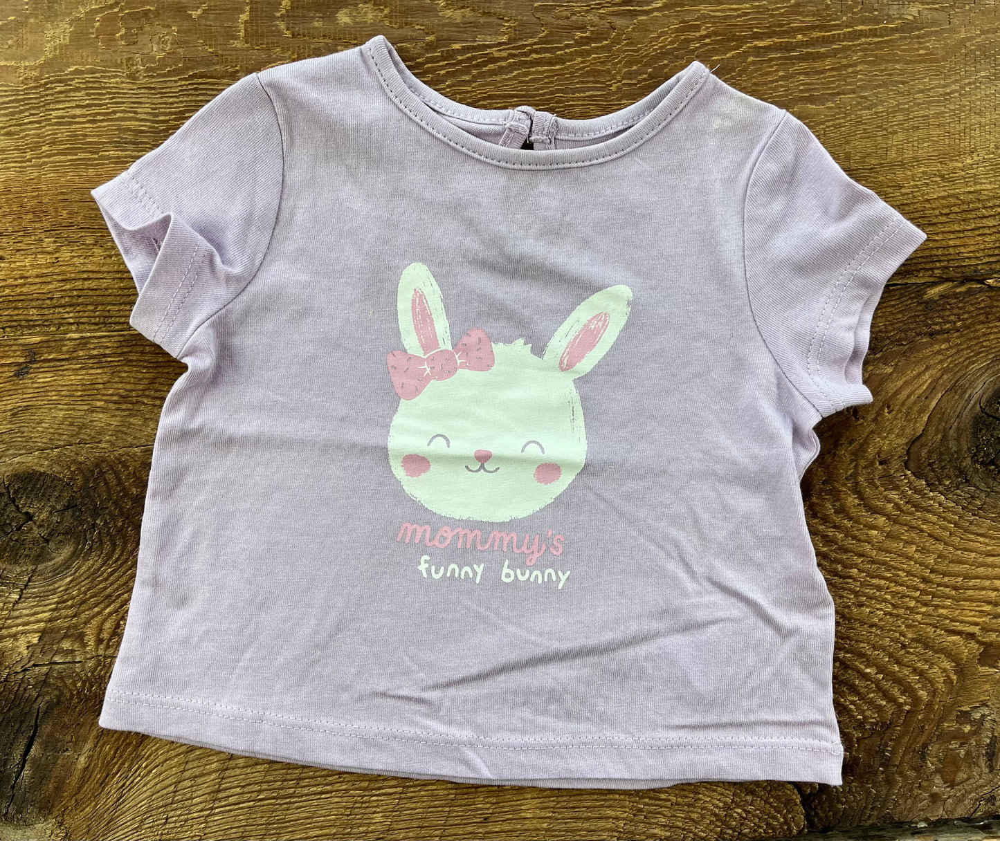 Joe Fresh 0-3M Mommy’s Funny Bunny Tee