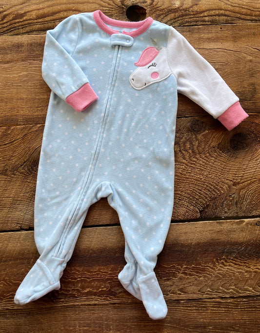 Carter’s 6M Fleece Unicorn Sleeper