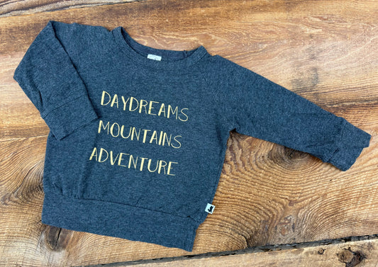 Little & Lively 6-12M Daydreams Crewneck