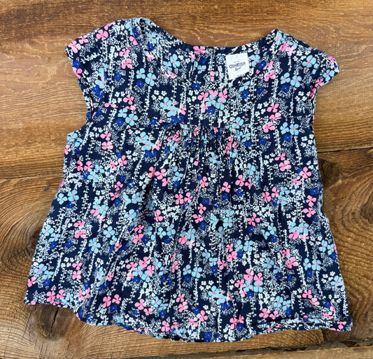 Oshkosh 2T Floral Tee