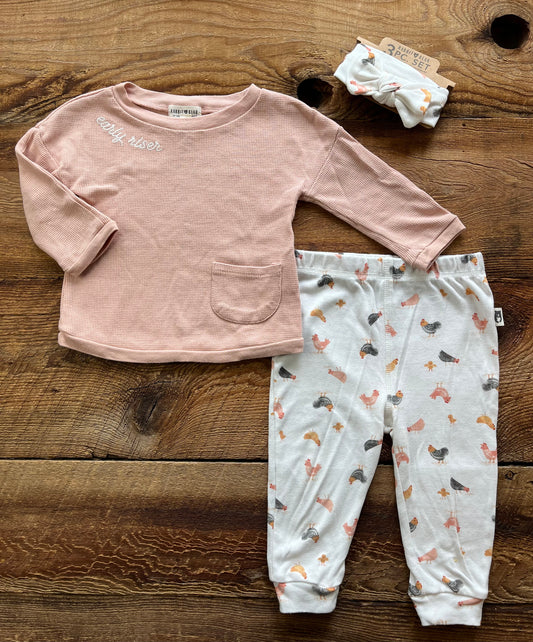 Rabbit + Bear 18M Early Riser Outfit