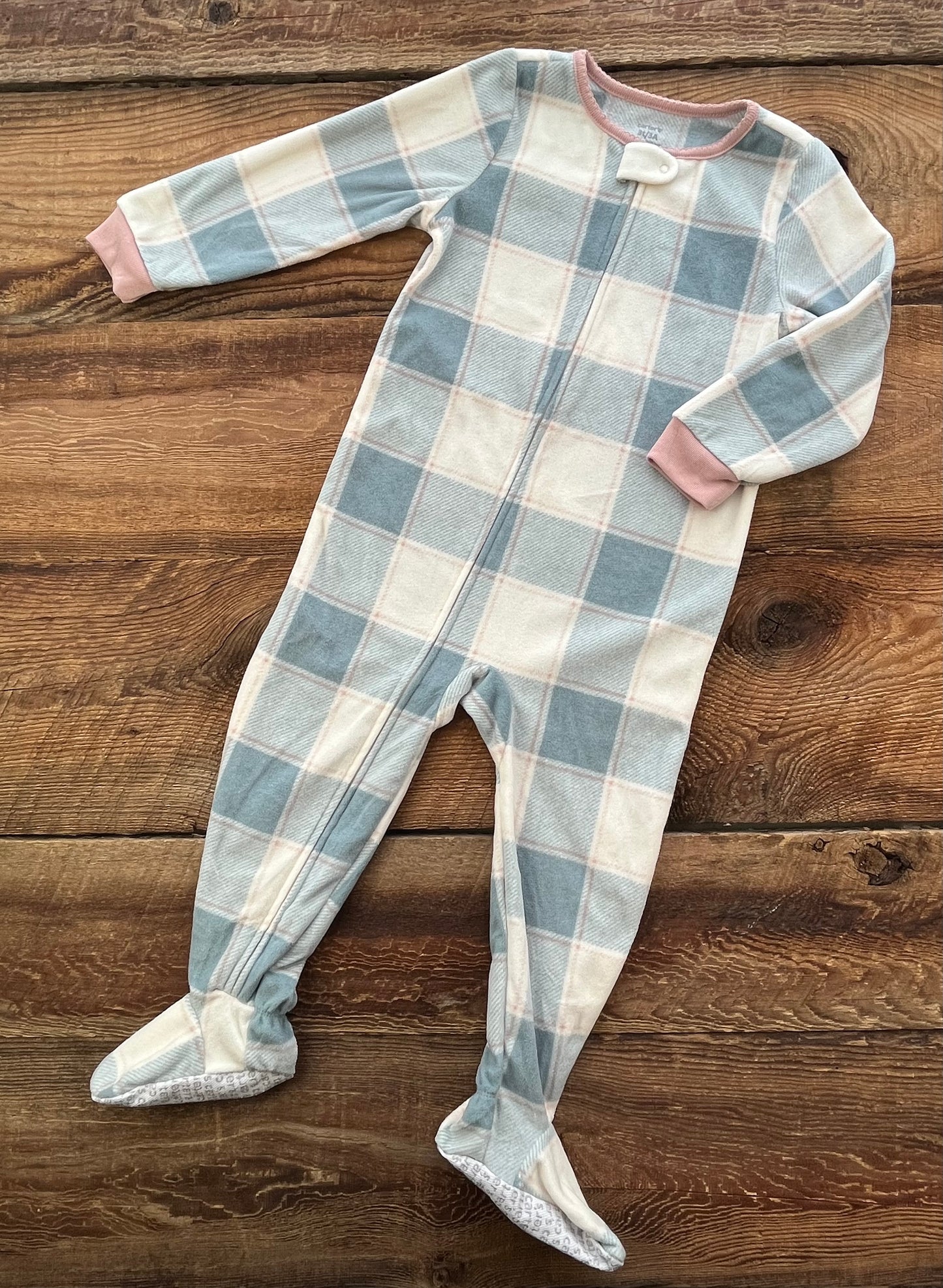 Carter’s 3T Fleece Plaid Sleeper