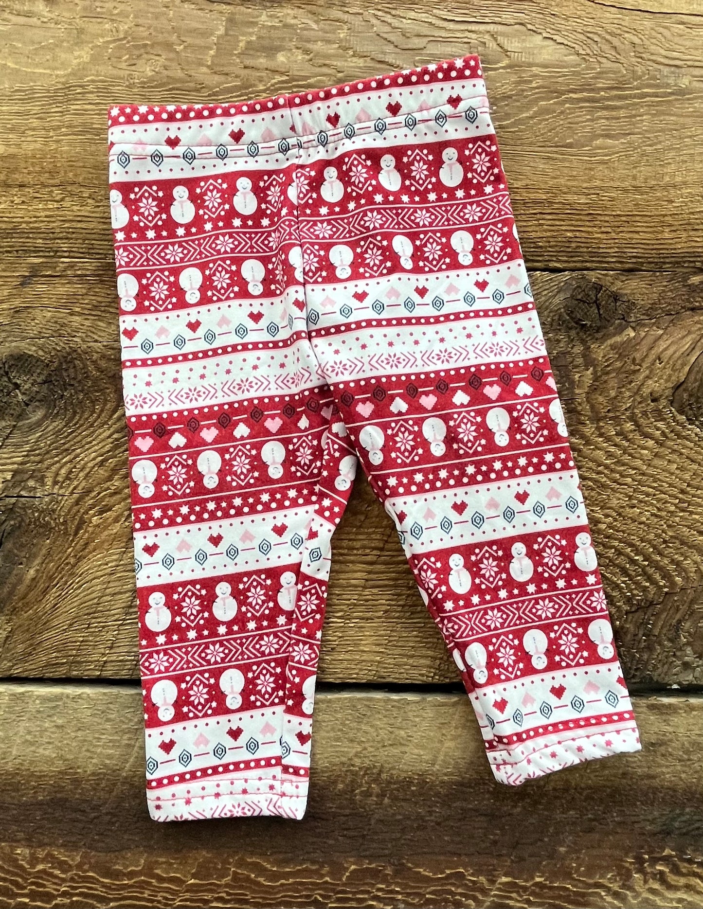 George 6-12M Snowmen Legging