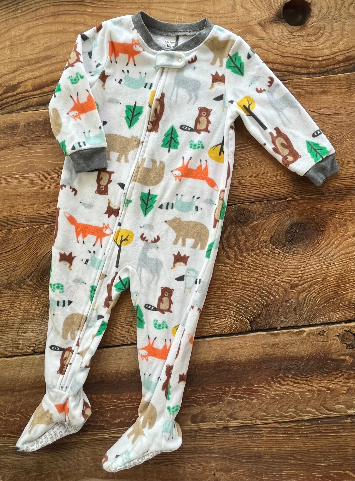 Carter’s 18M Fleece Woodland Sleeper