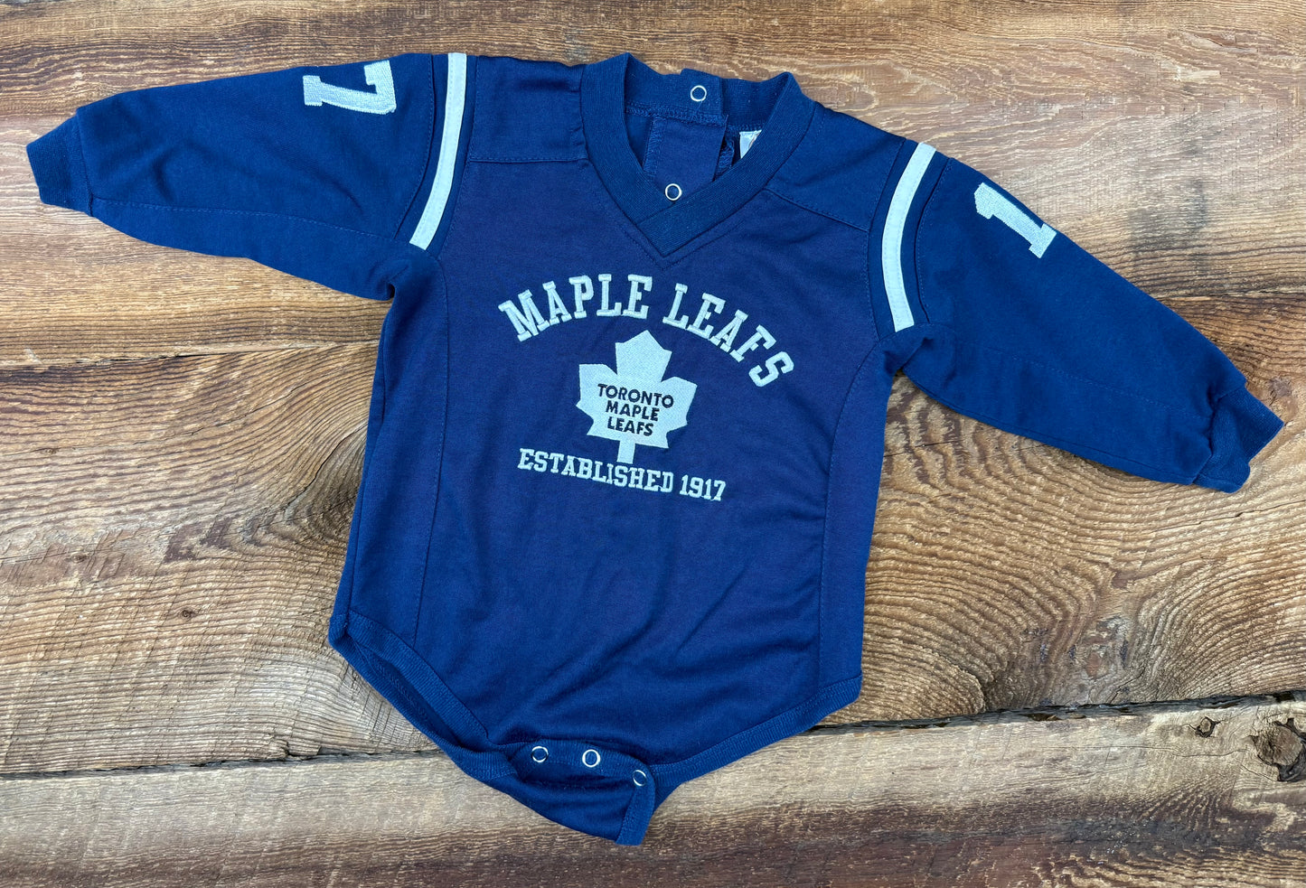 NHL 12M Toronto Maple Leaf Onesie