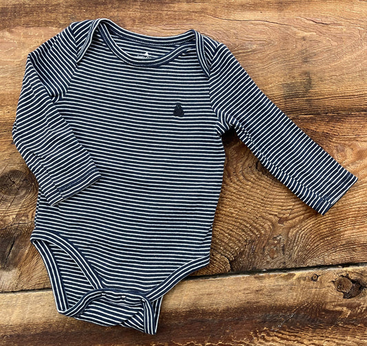 Gap 12-18M Striped Onesie