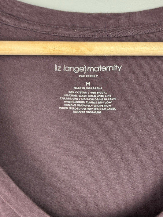 Liz Lange Maternity Medium Shirt