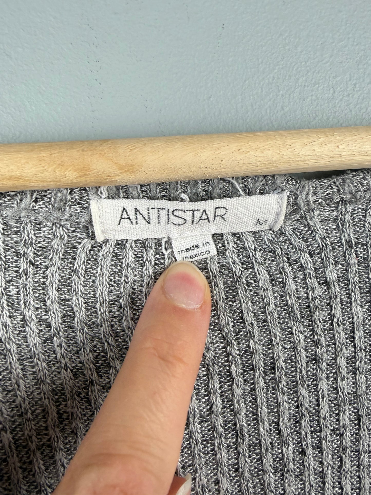 Antistar Women’s Medium Ribbed Cardigan