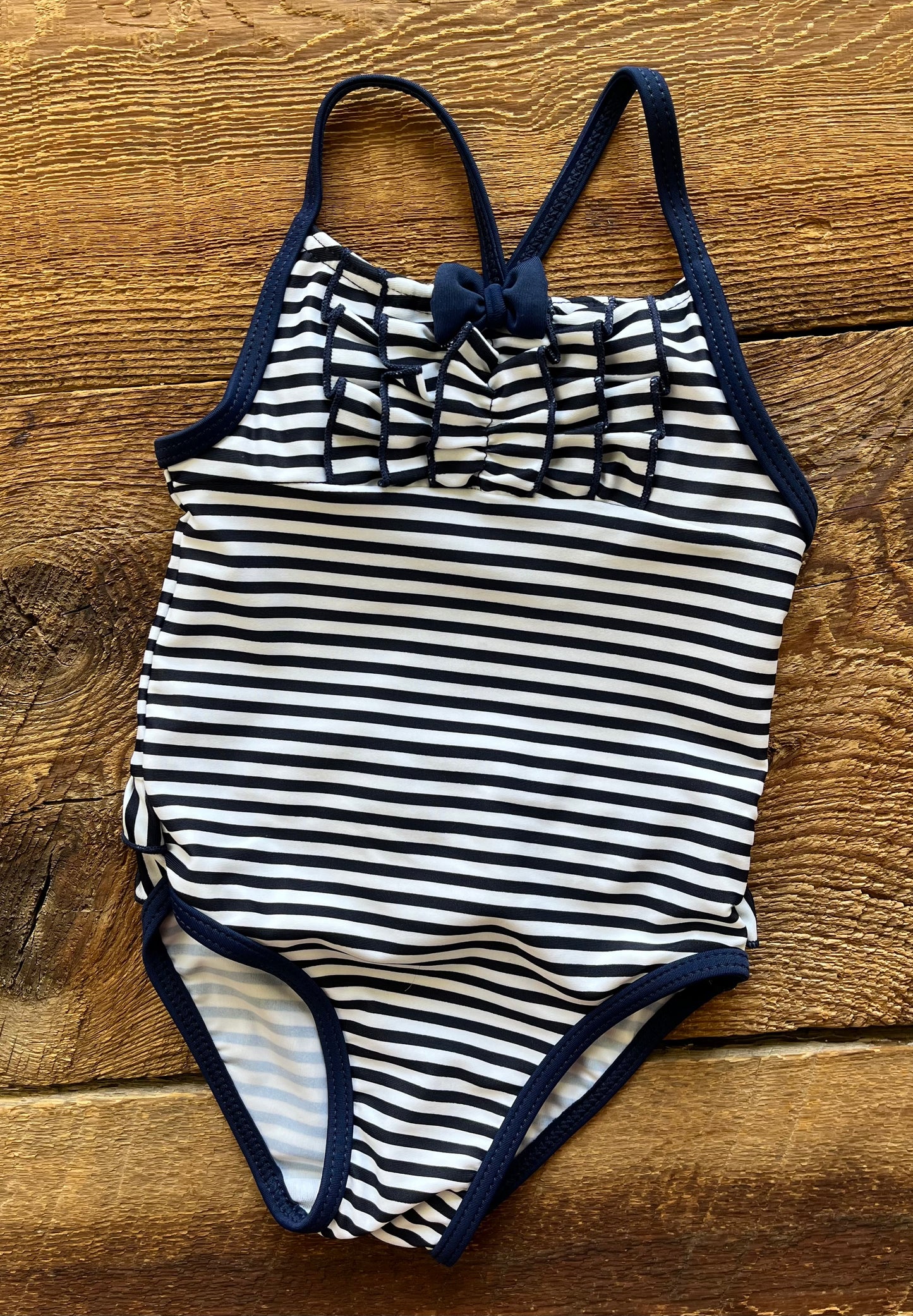 Joe Fresh 3-6M Striped Swimsuit