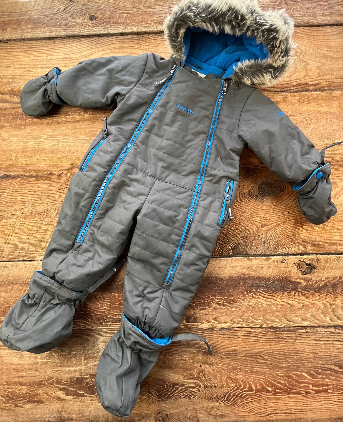 Oshkosh 12M Fleece Winter Suit