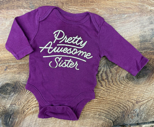 Old Navy 0-3M Pretty Awesome Onesie