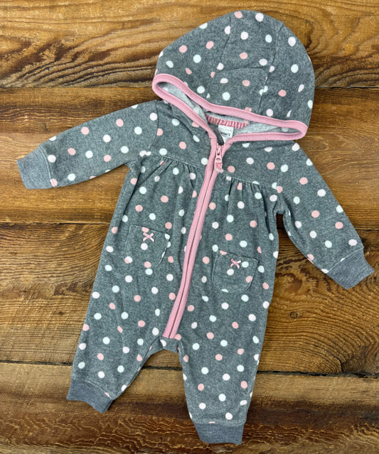 Carter’s 3M Fleece Polka Dot Jumper