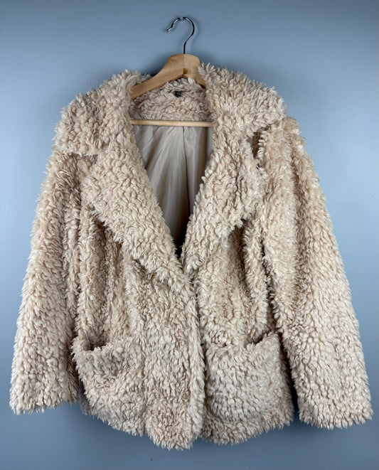H&M Women’s Medium Teddy Jacket
