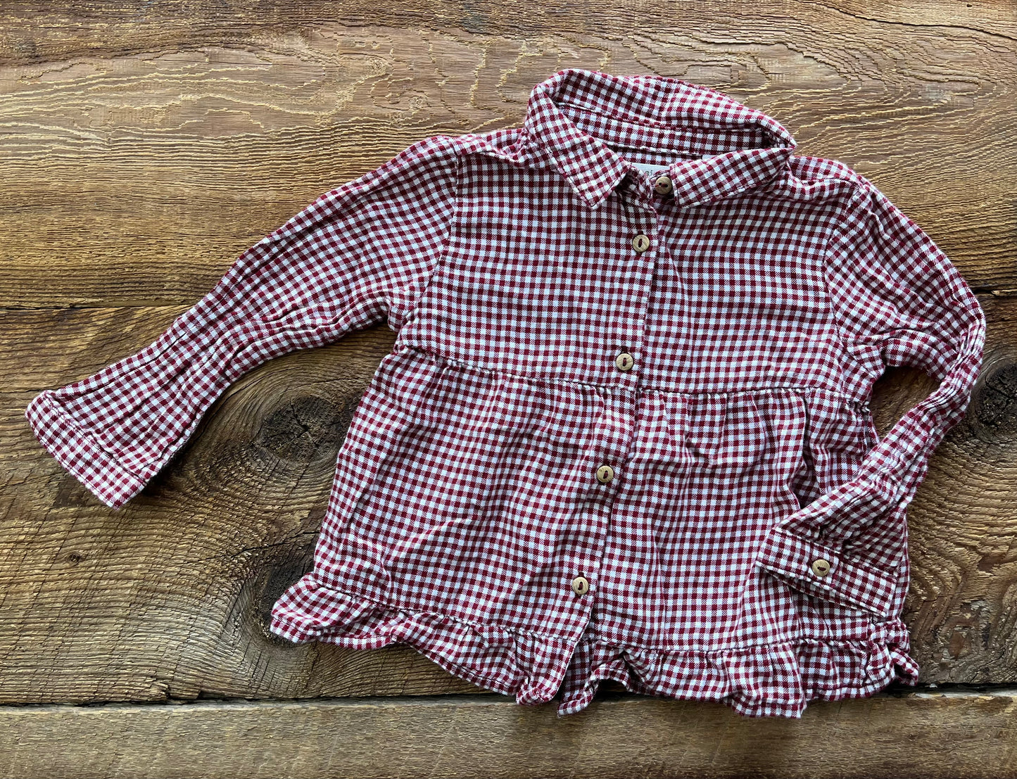 Zara 12-18M Flannel Shirt