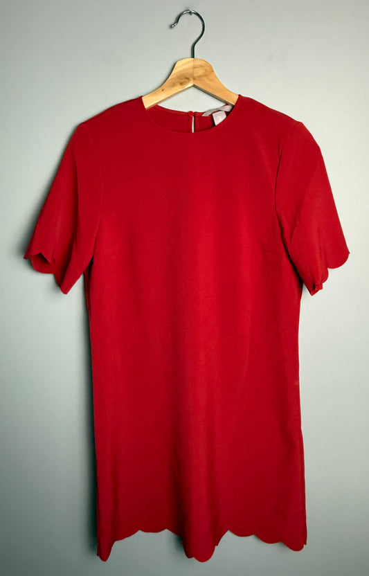 H&M Women’s Small Scalloped Dress