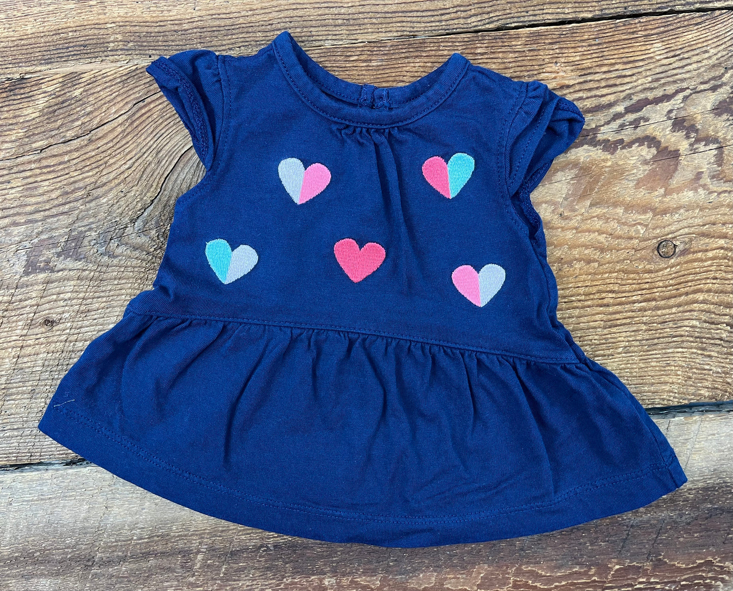 Carter’s 3M Heart Peplum Tee