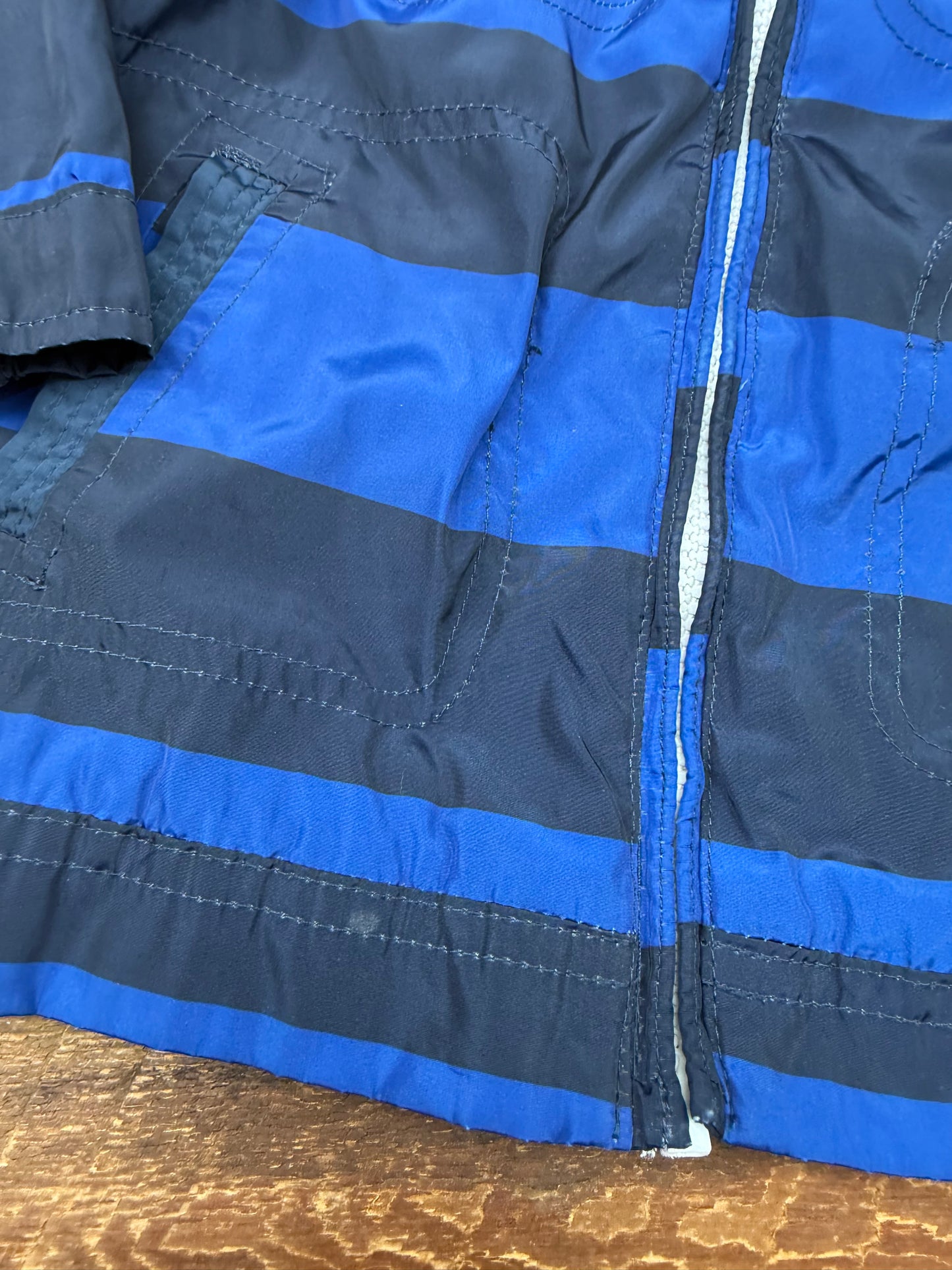 Oshkosh 4T Lined Striped Jacket