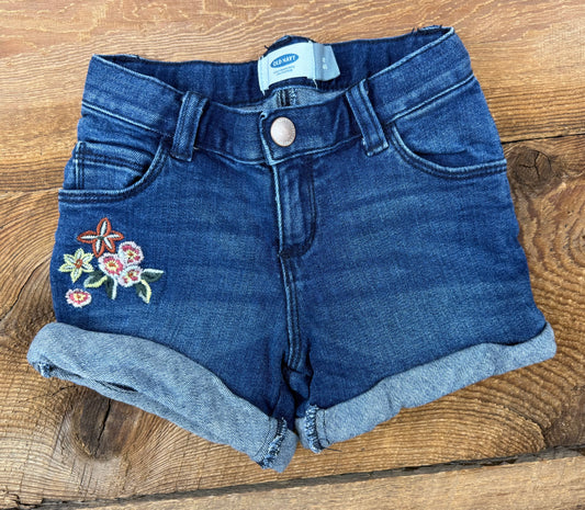 Old Navy 4T Floral Jean Short