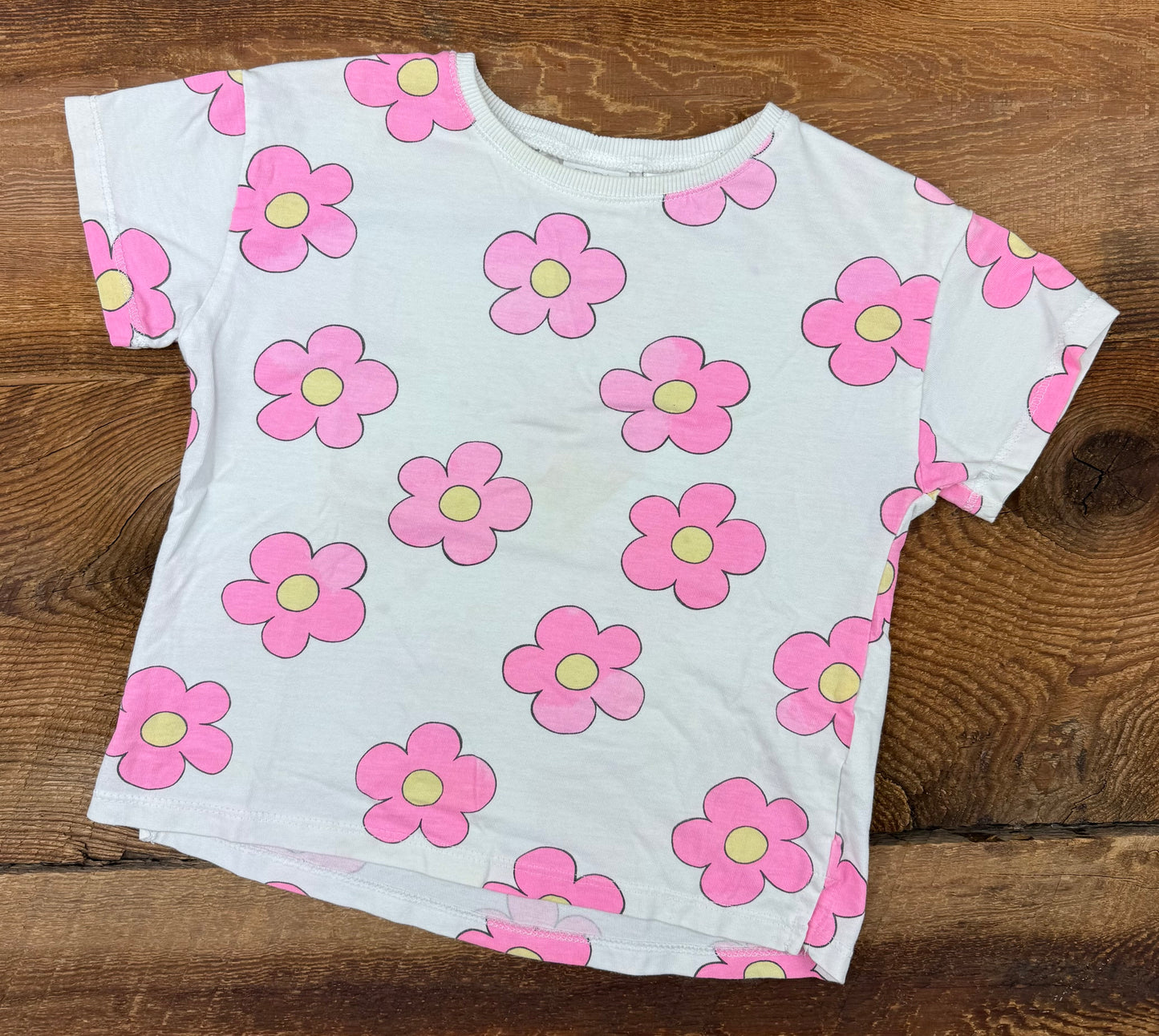 Zara 2/3Y Floral Tee