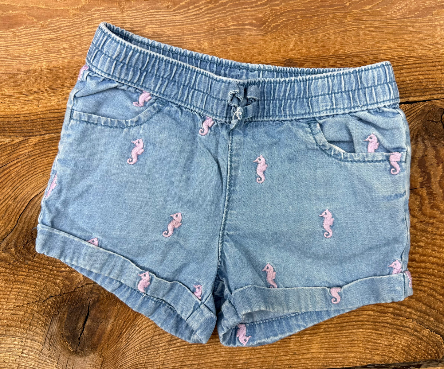 Gymboree 2T Seahorse Jean Short