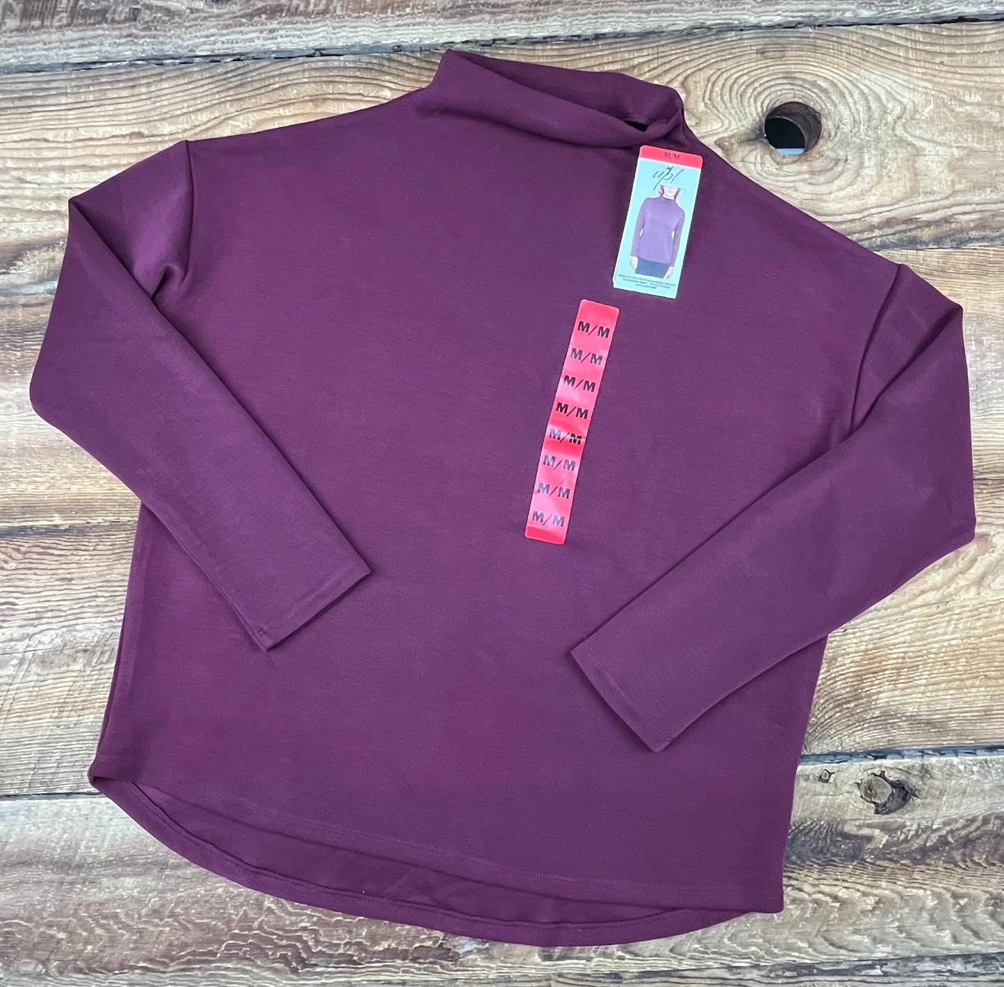 Up! Medium Tencel Cowl Neck Shirt