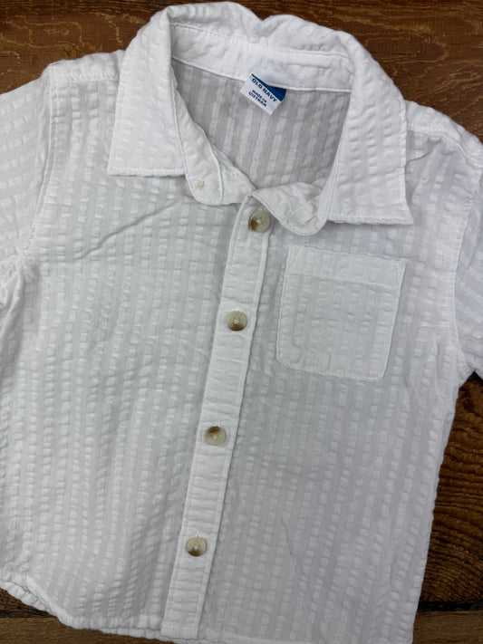 Old Navy 12-18M Textured Collared Tee