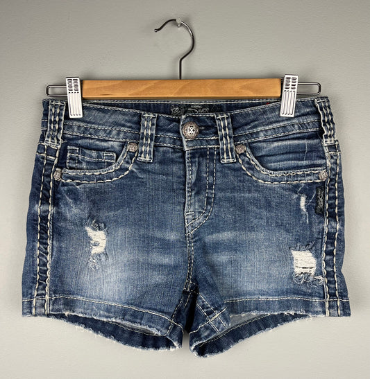 Silver Jeans Women’s 26/3 Mid Jean Short