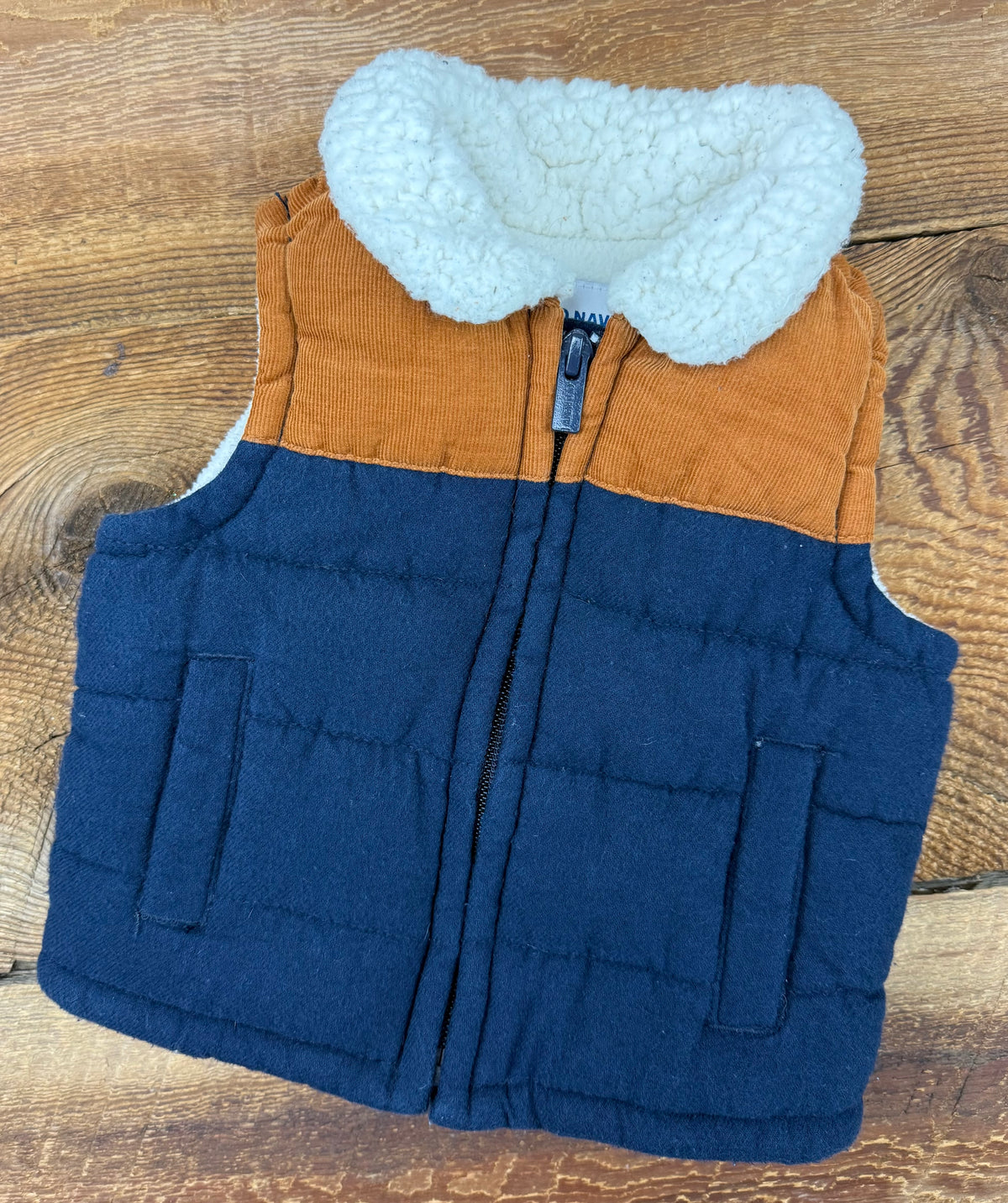 Old Navy 3-6M Bomber Vest