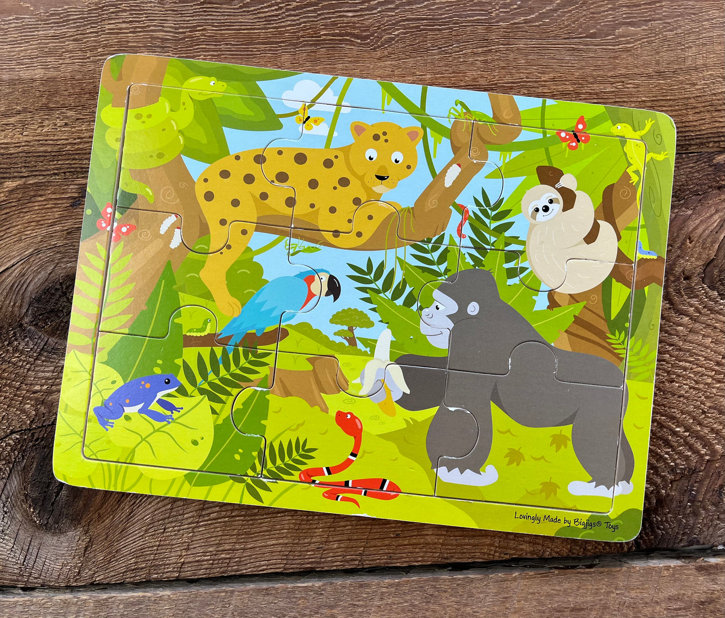 Bigjigs Safari Wooden Puzzle