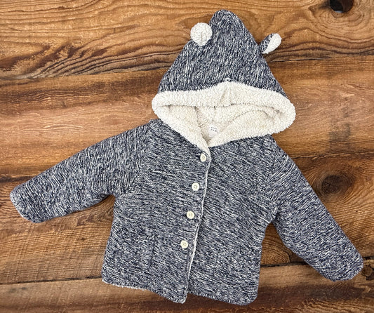 Gap 18-24M Knit Sherpa Jacket