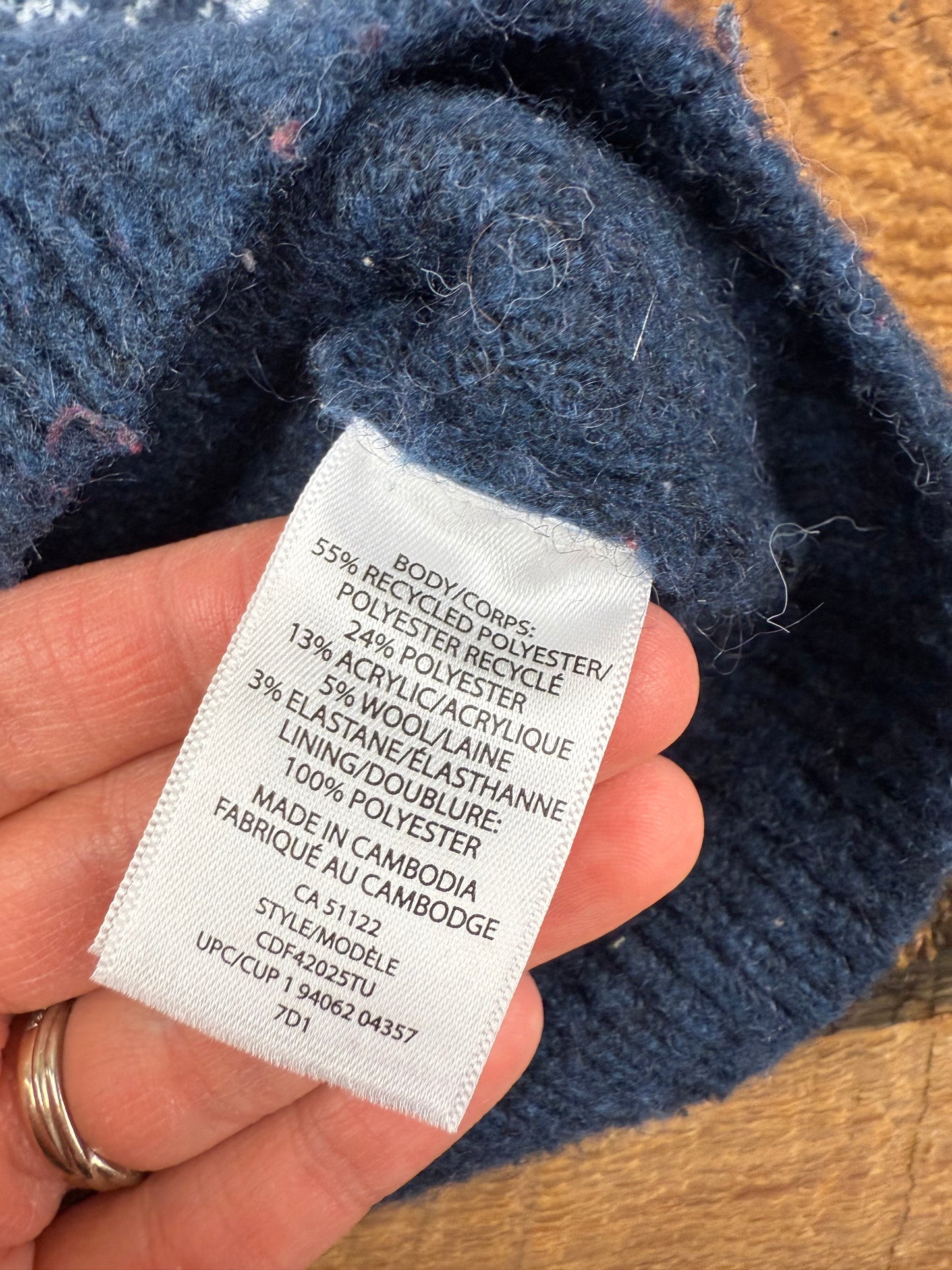 Canadiana 3T Wool Blend Sweater