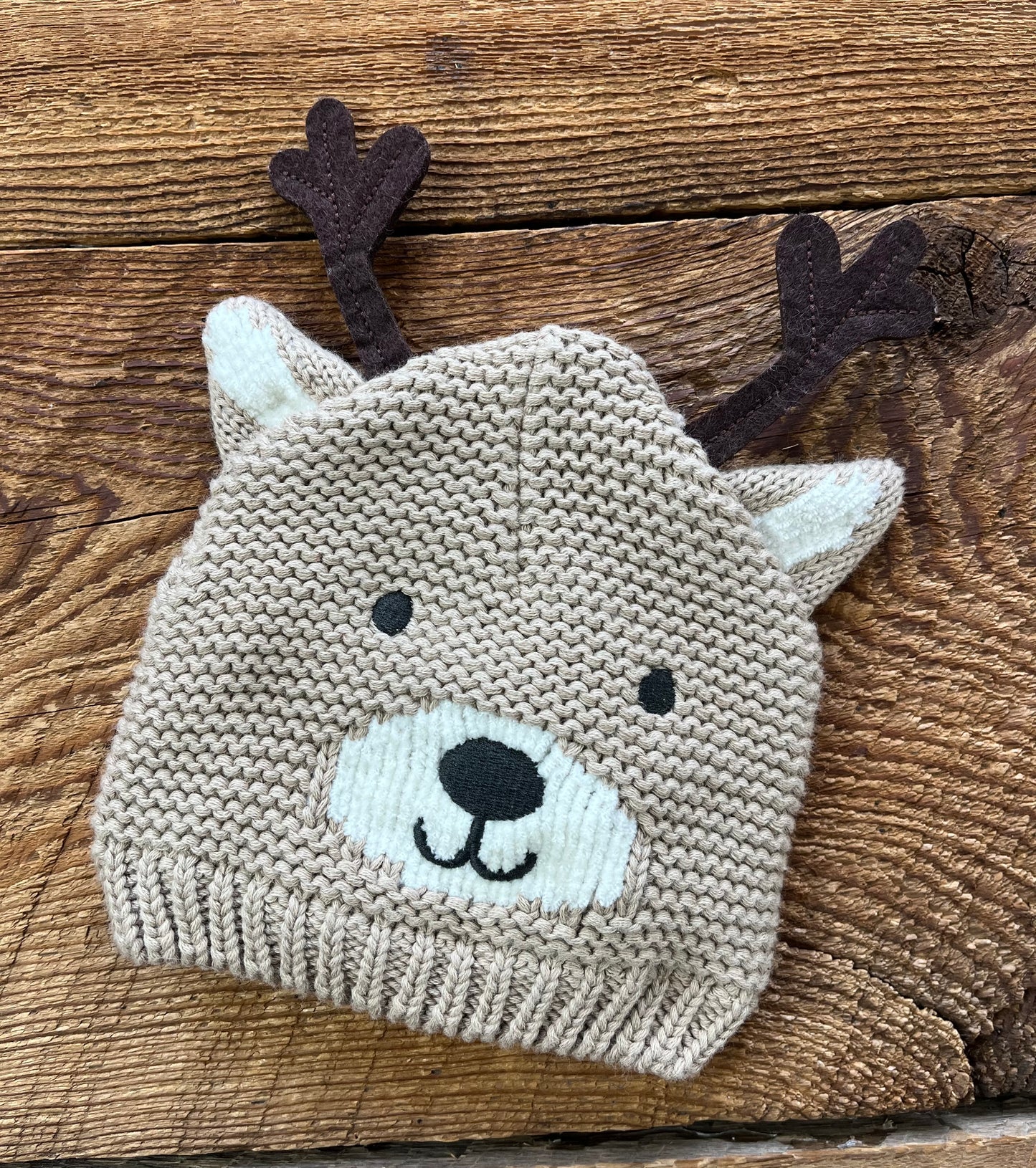 Carter’s 0-3M Reindeer Knit Hat