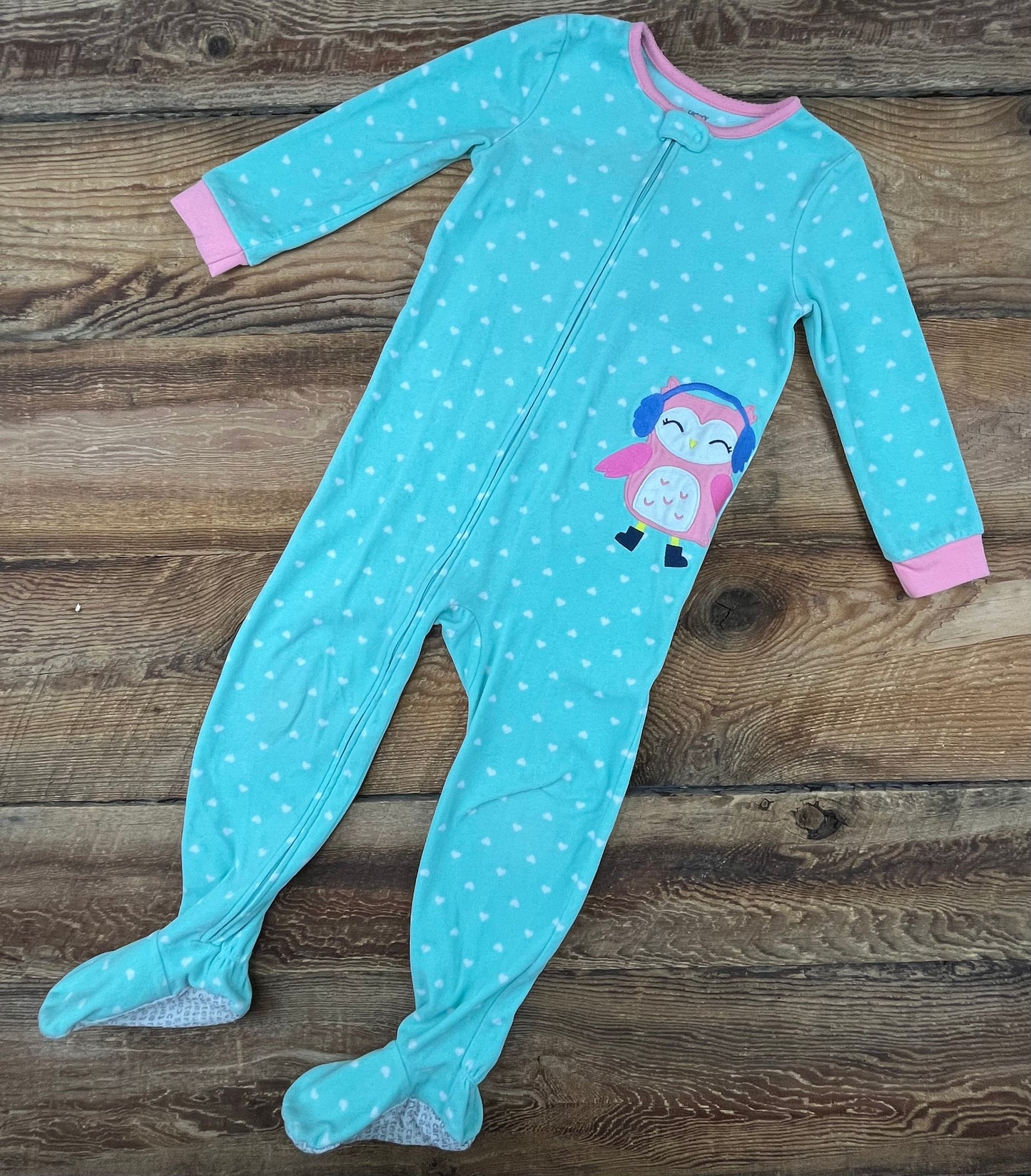 Carter’s 5T Fleece Owl Sleeper