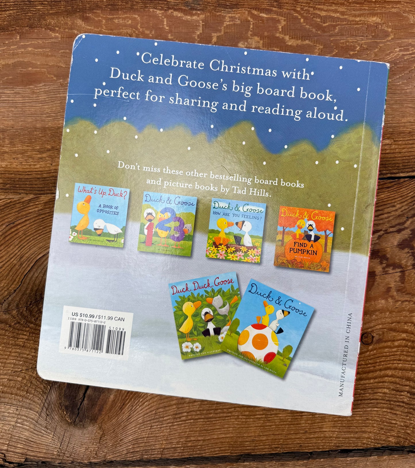 Duck & Goose, It’s time for Christmas!  Book