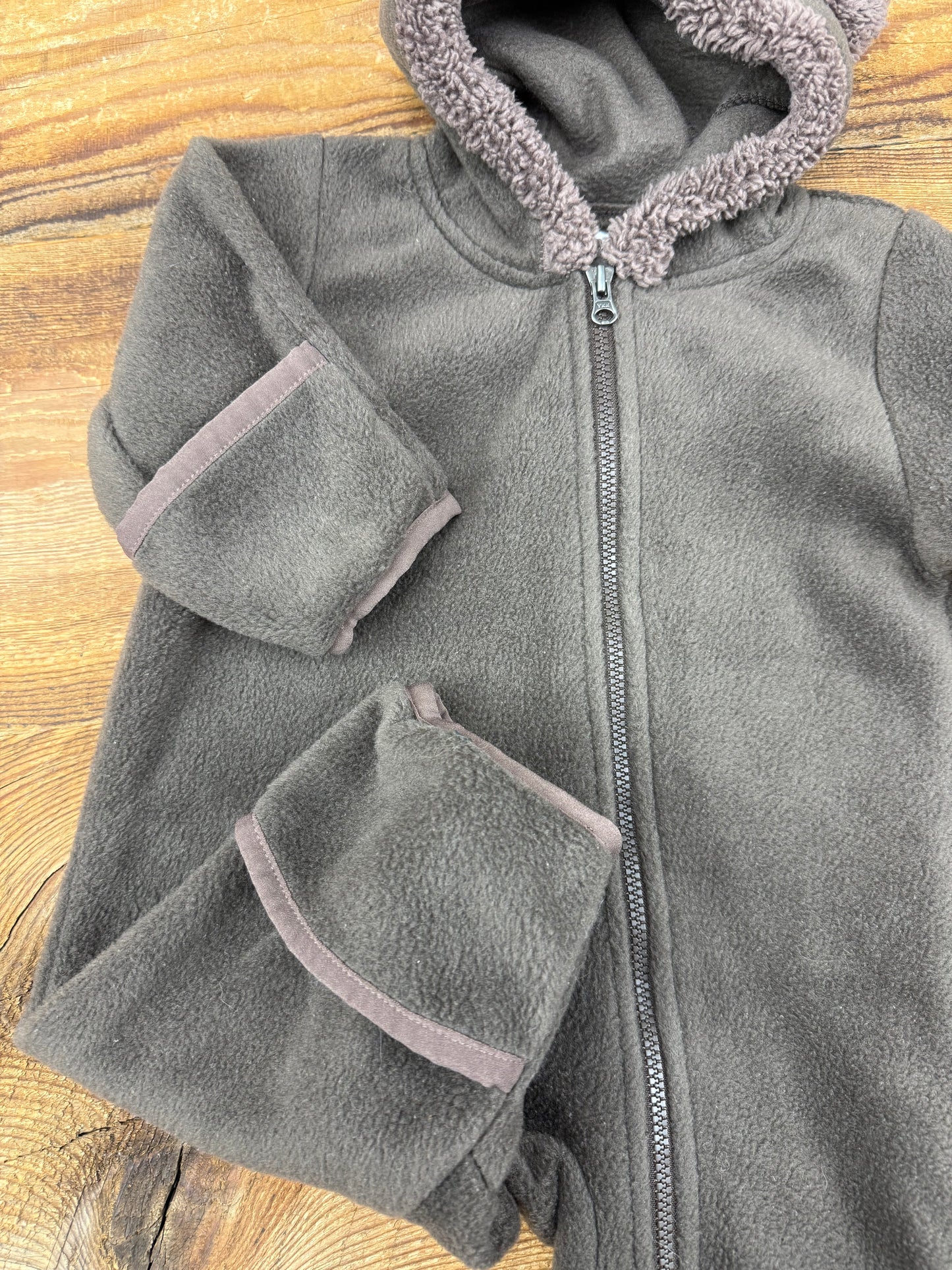 Columbia 0-3M Fleece Teddy Suit