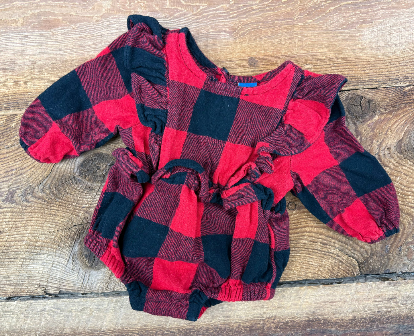 Old Navy 0-3M Flannel Onesie