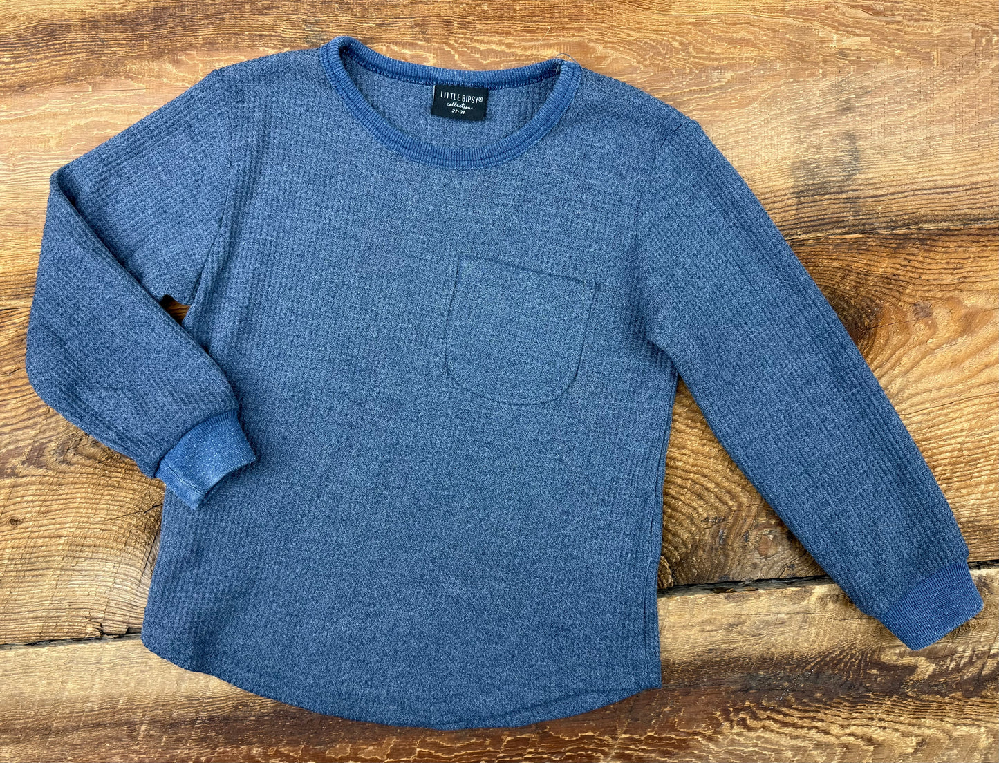 Little Bipsy 2-3T Waffle Shirt