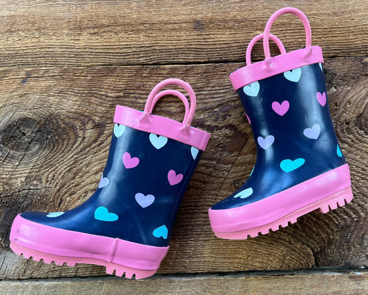 Joe Fresh 4T Heart Rain Boot