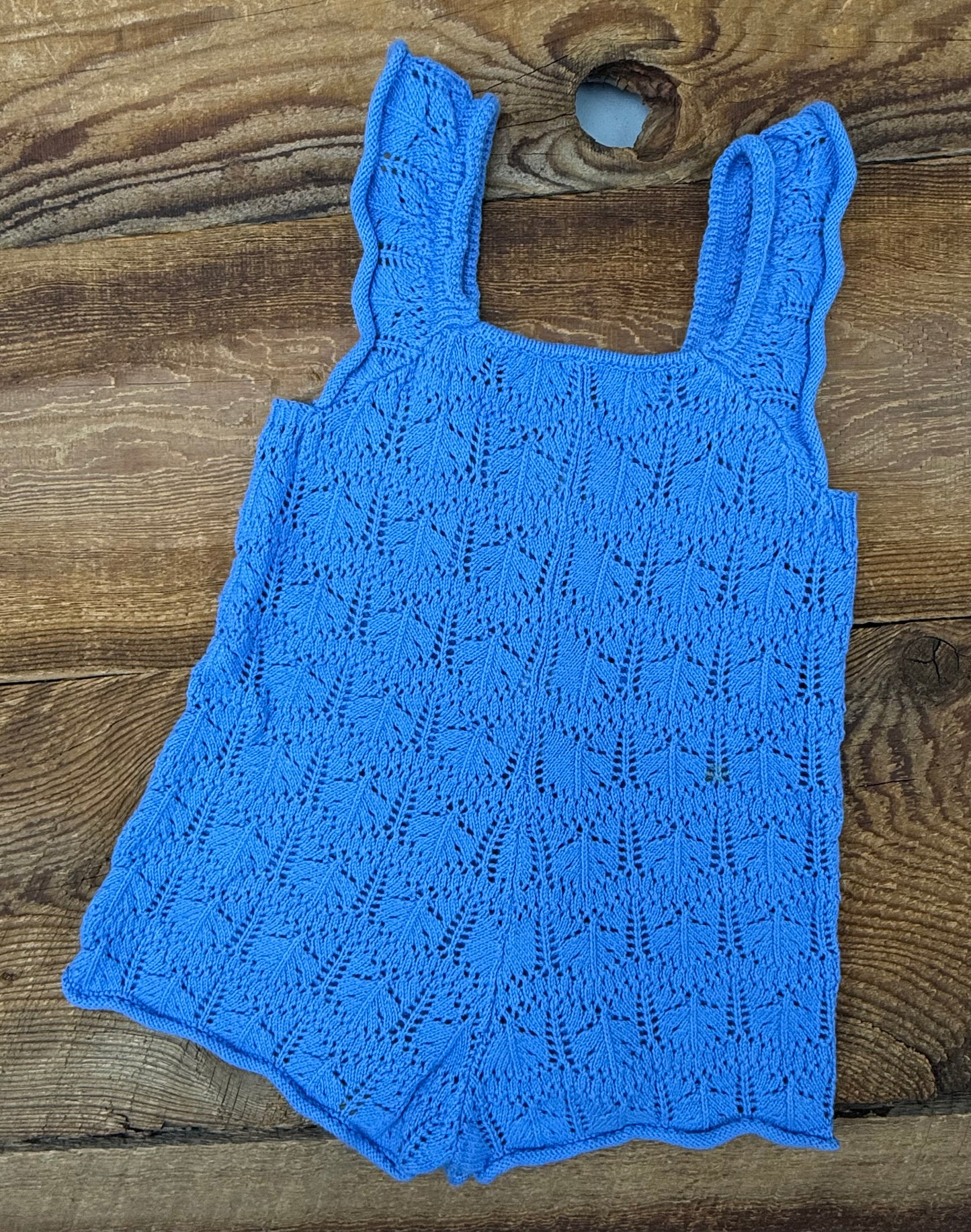 Zara 12-18M Crochet Romper