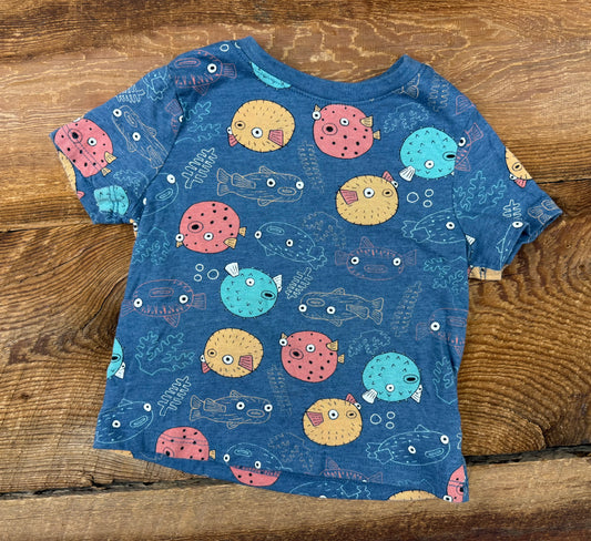 Old Navy 2T Fish Tee
