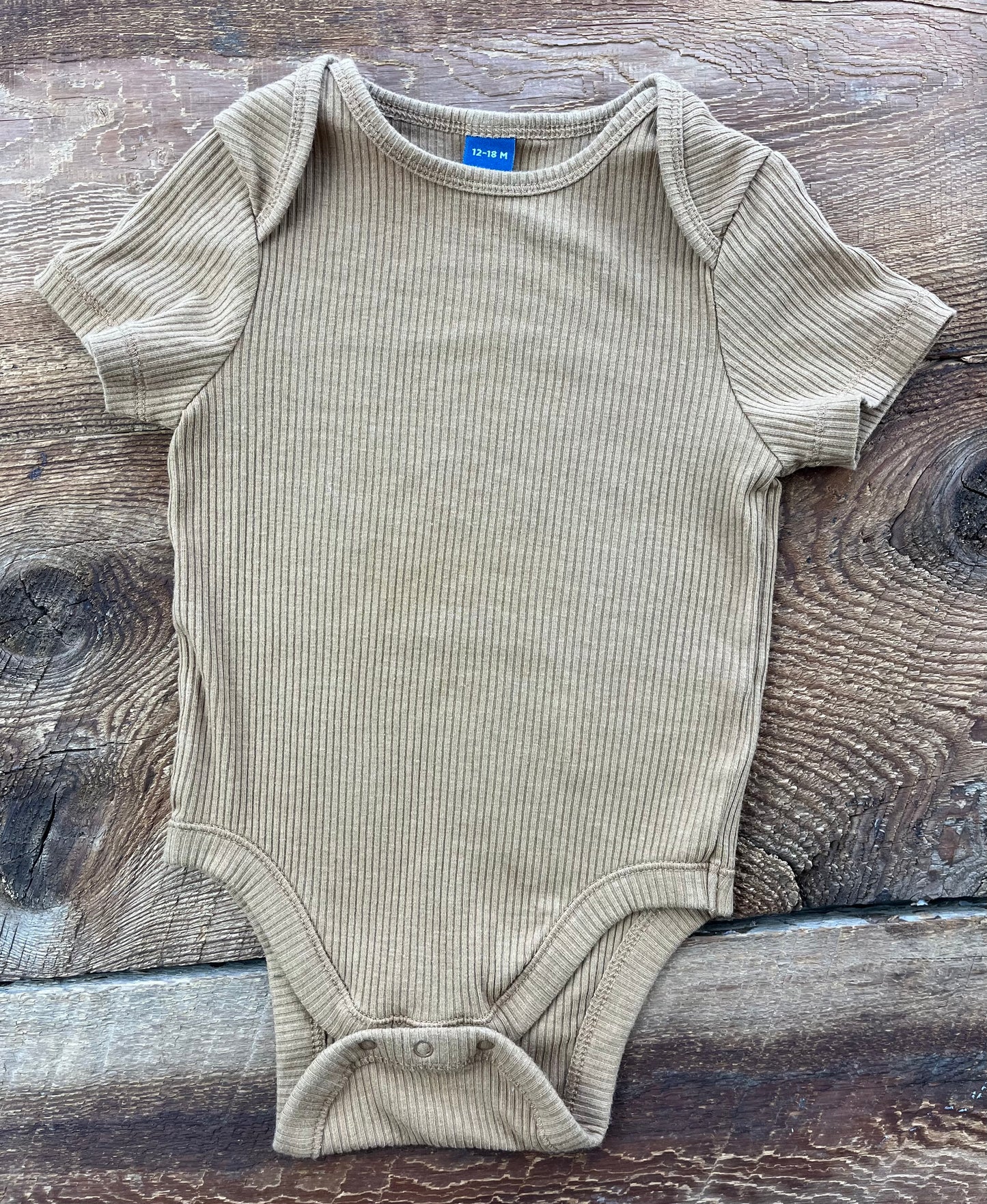 Old Navy 12-18M Ribbed Onesie